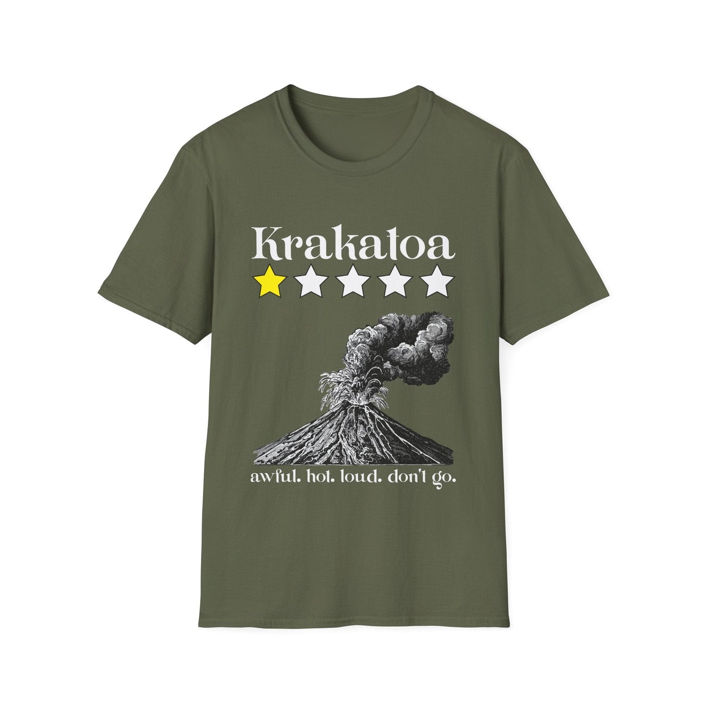 Krakatoa 1 Star T-Shirt
