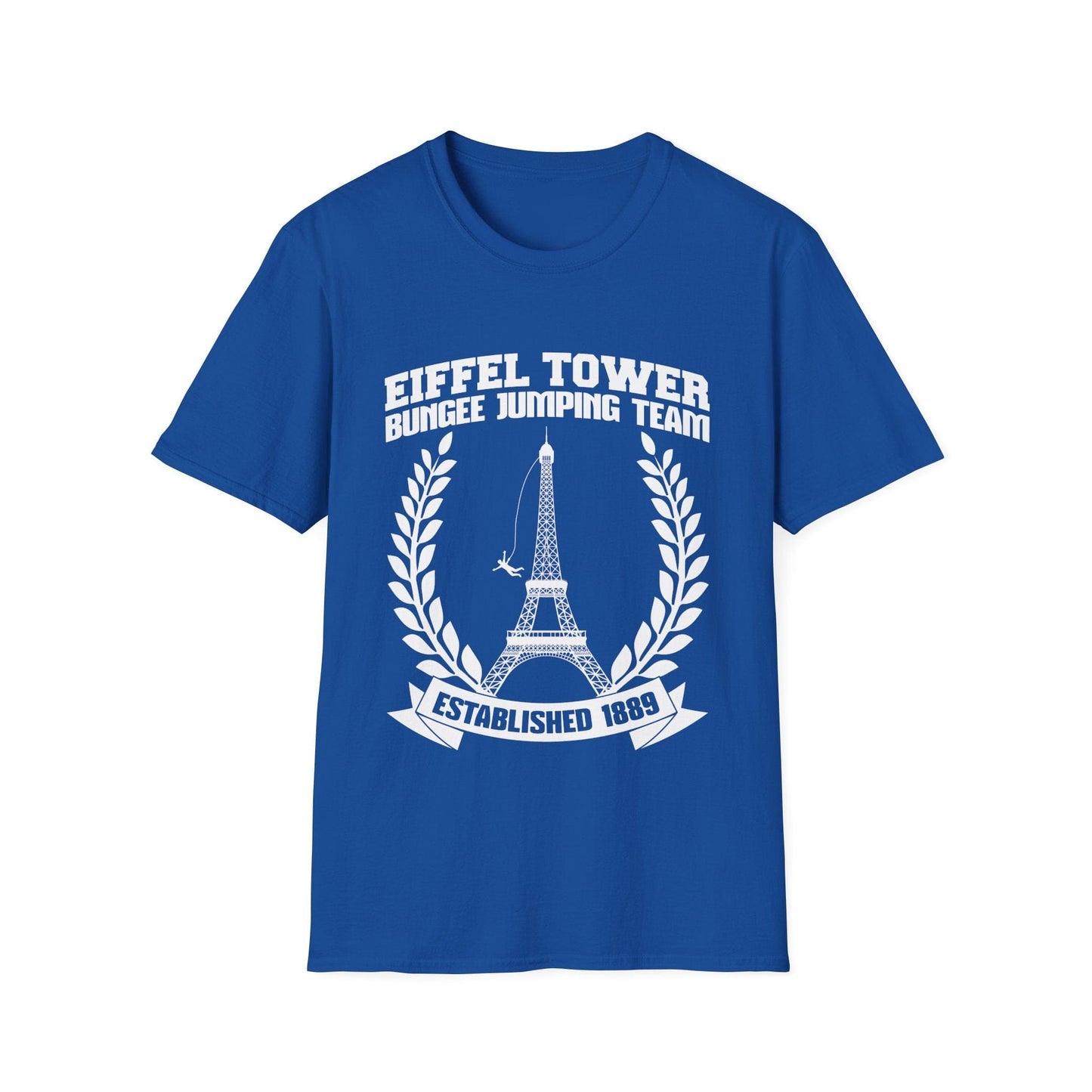 Eiffel Tower Bungee Jumping T-Shirt