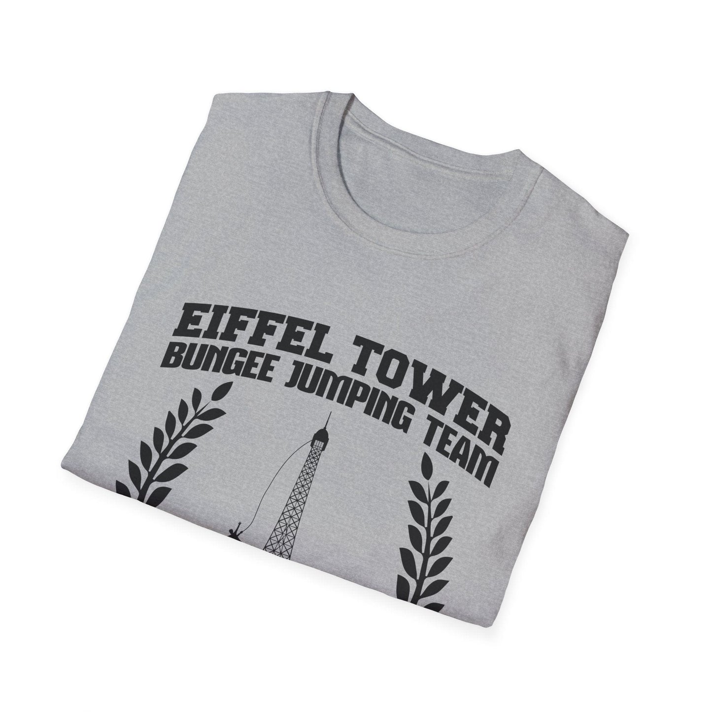 Eiffel Tower Bungee Jumping T-Shirt