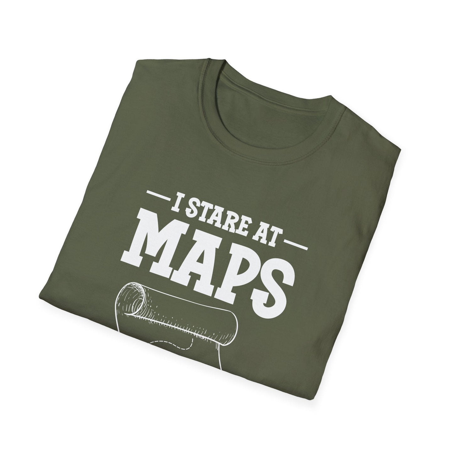 Stare at Maps T-Shirt