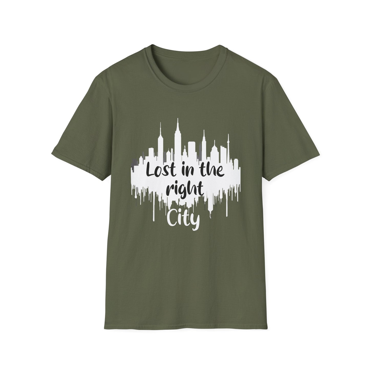 Lost In The Right City T-Shirt