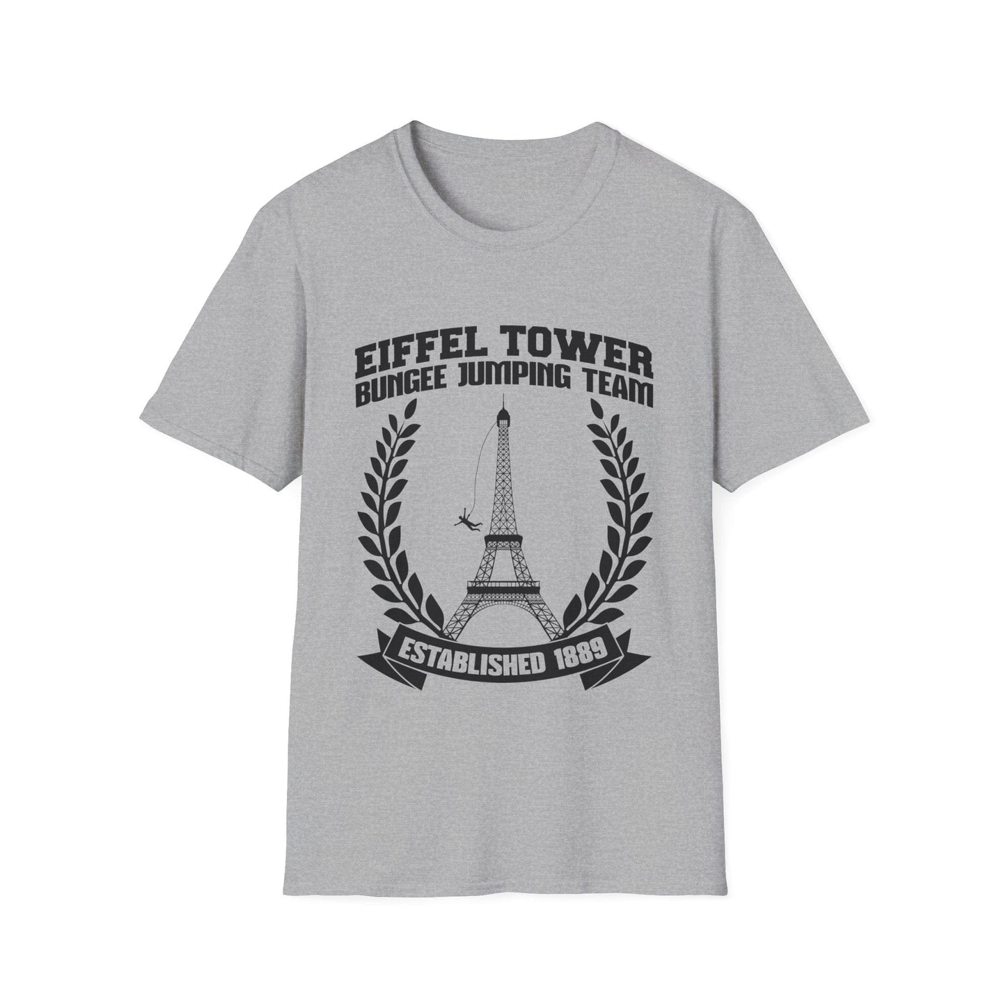 Eiffel Tower Bungee Jumping T-Shirt