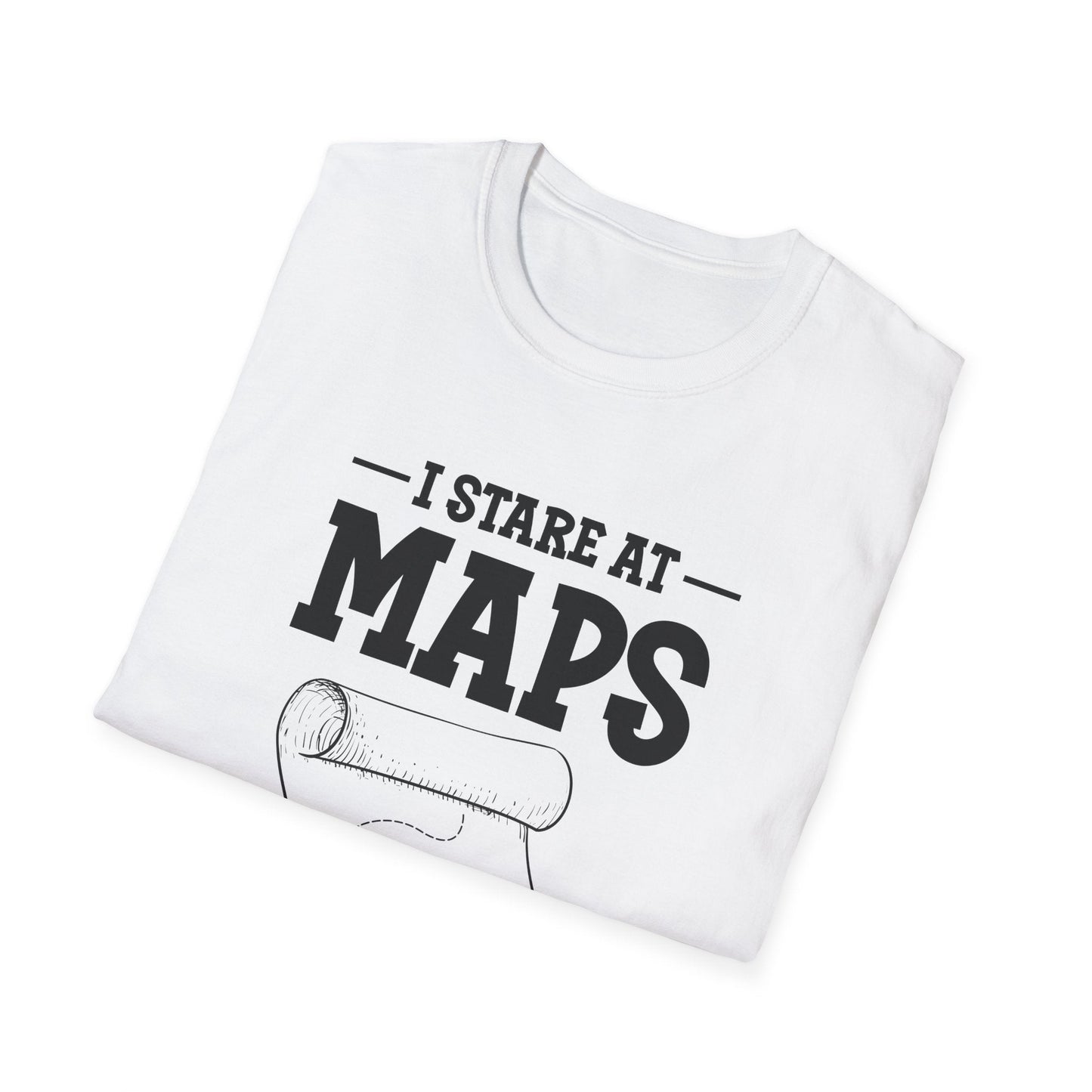 Stare at Maps T-Shirt