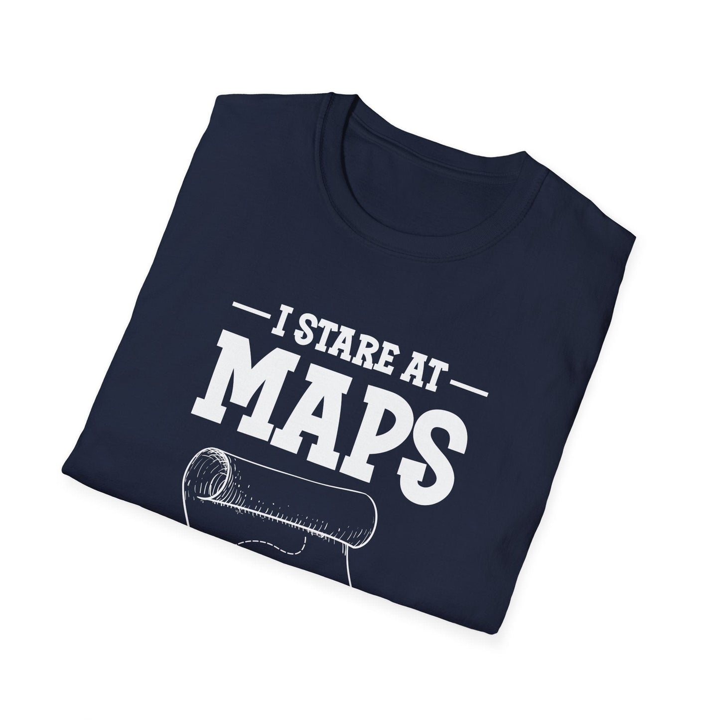 Stare at Maps T-Shirt