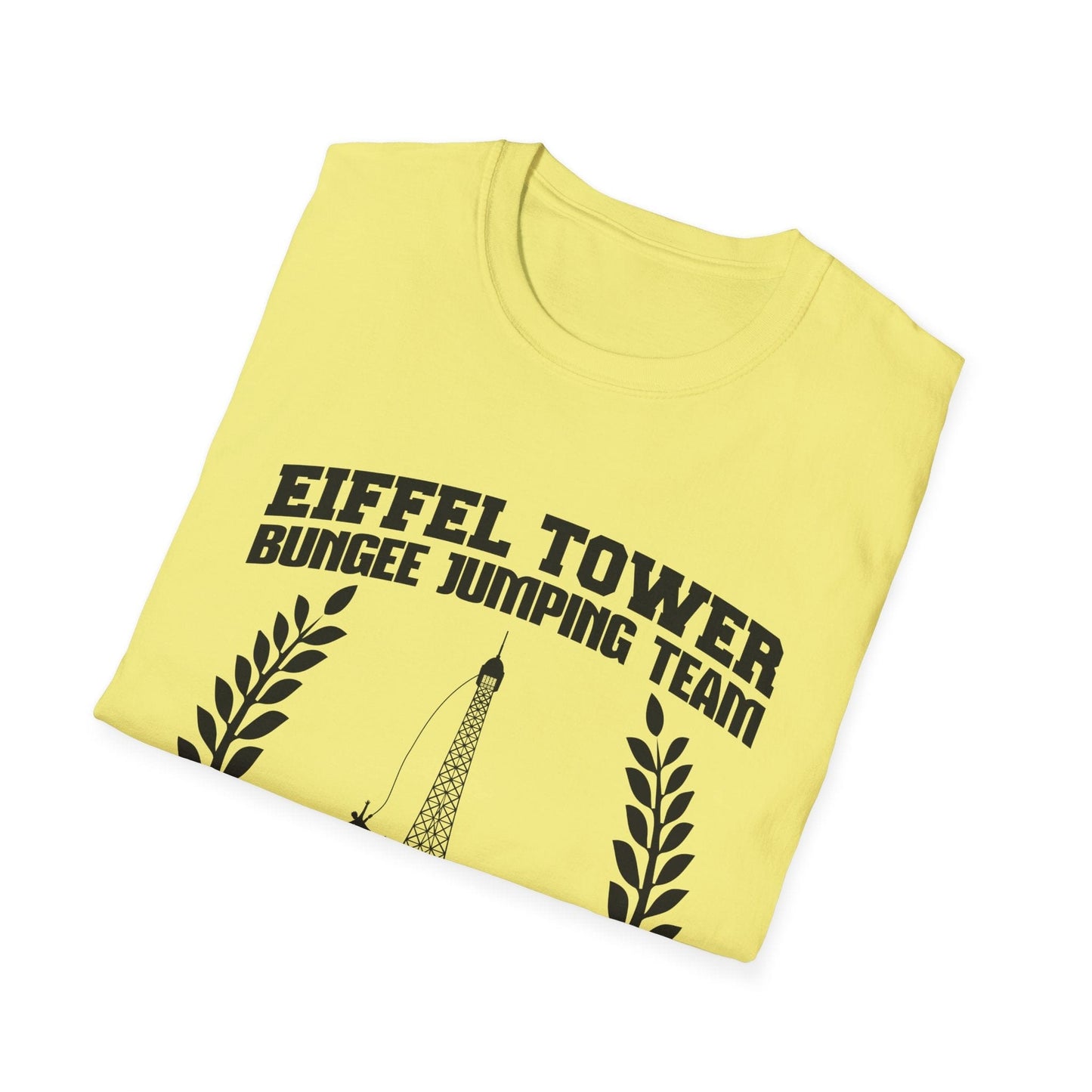 Eiffel Tower Bungee Jumping T-Shirt