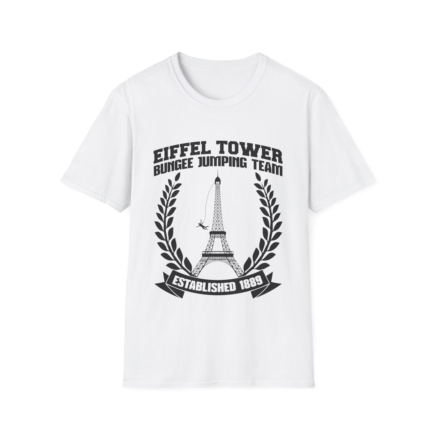 Eiffel Tower Bungee Jumping T-Shirt