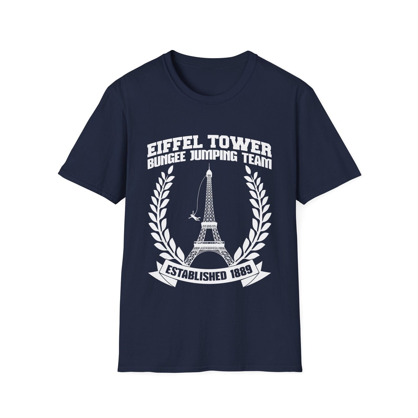Eiffel Tower Bungee Jumping T-Shirt