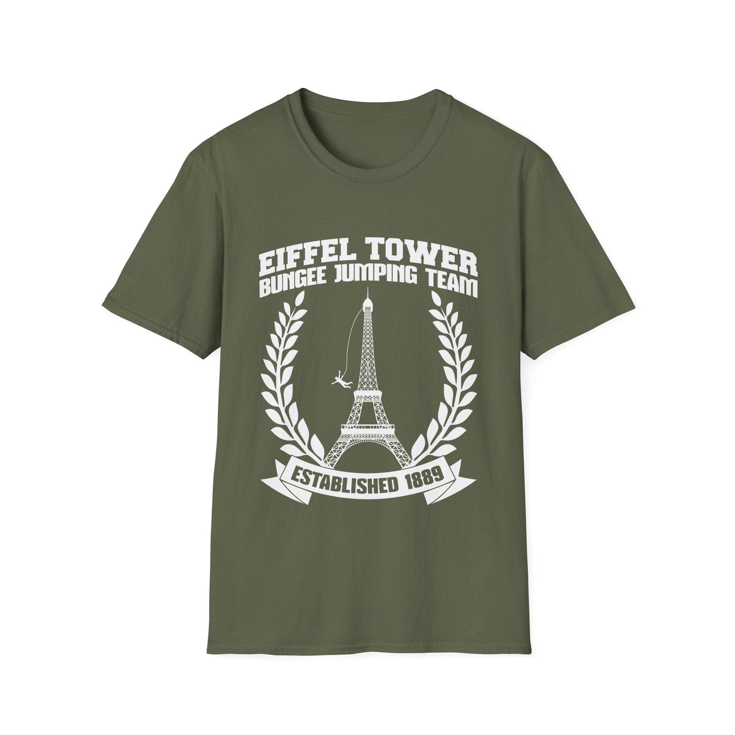 Eiffel Tower Bungee Jumping T-Shirt
