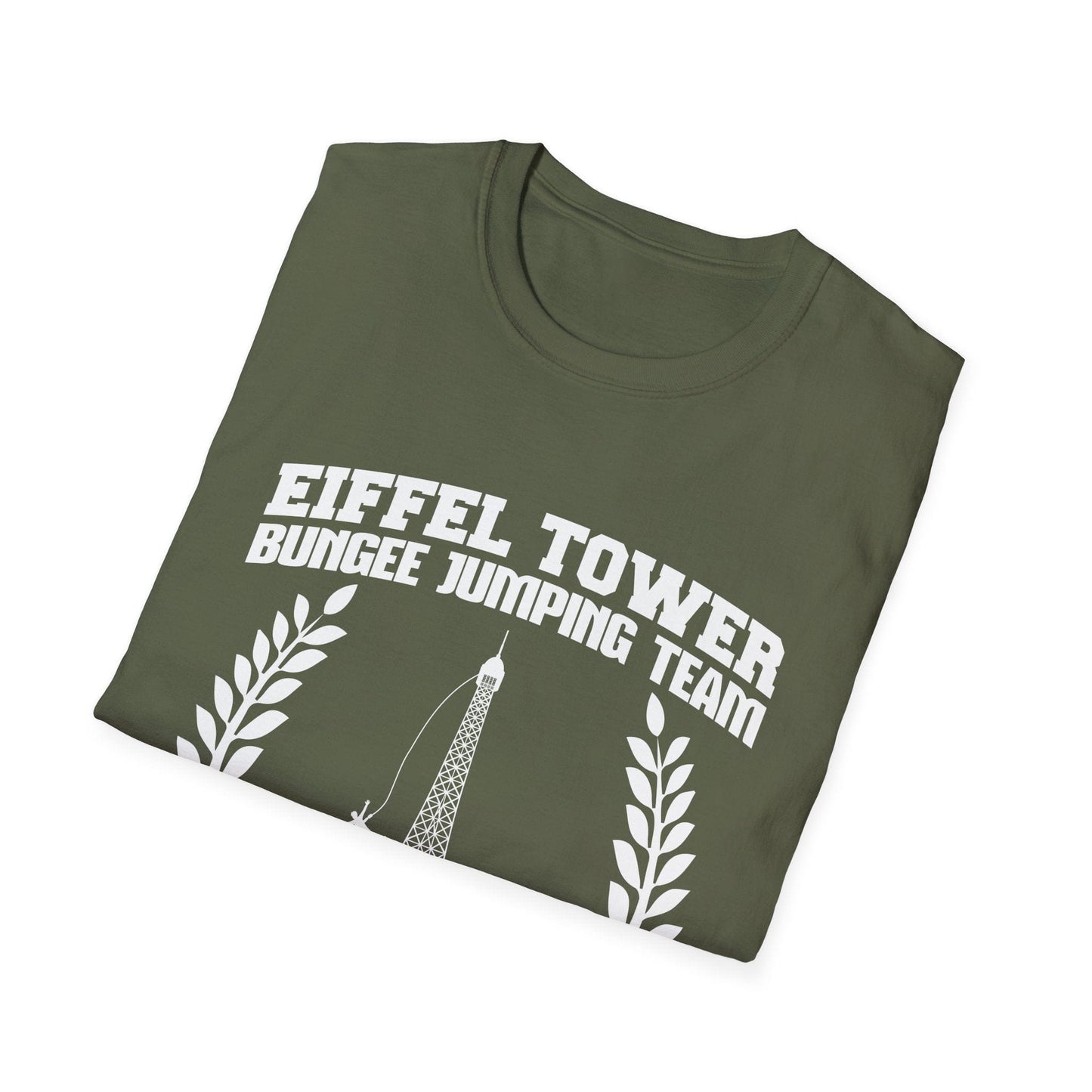 Eiffel Tower Bungee Jumping T-Shirt