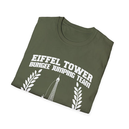 Eiffel Tower Bungee Jumping T-Shirt