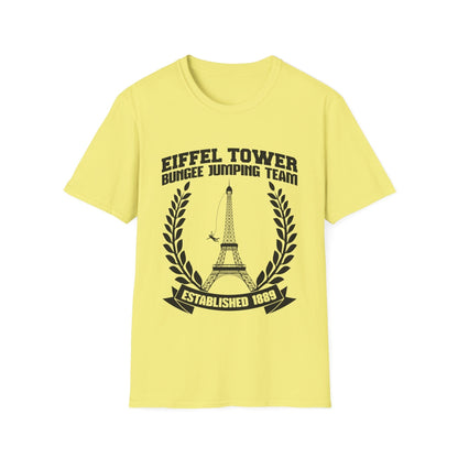Eiffel Tower Bungee Jumping T-Shirt
