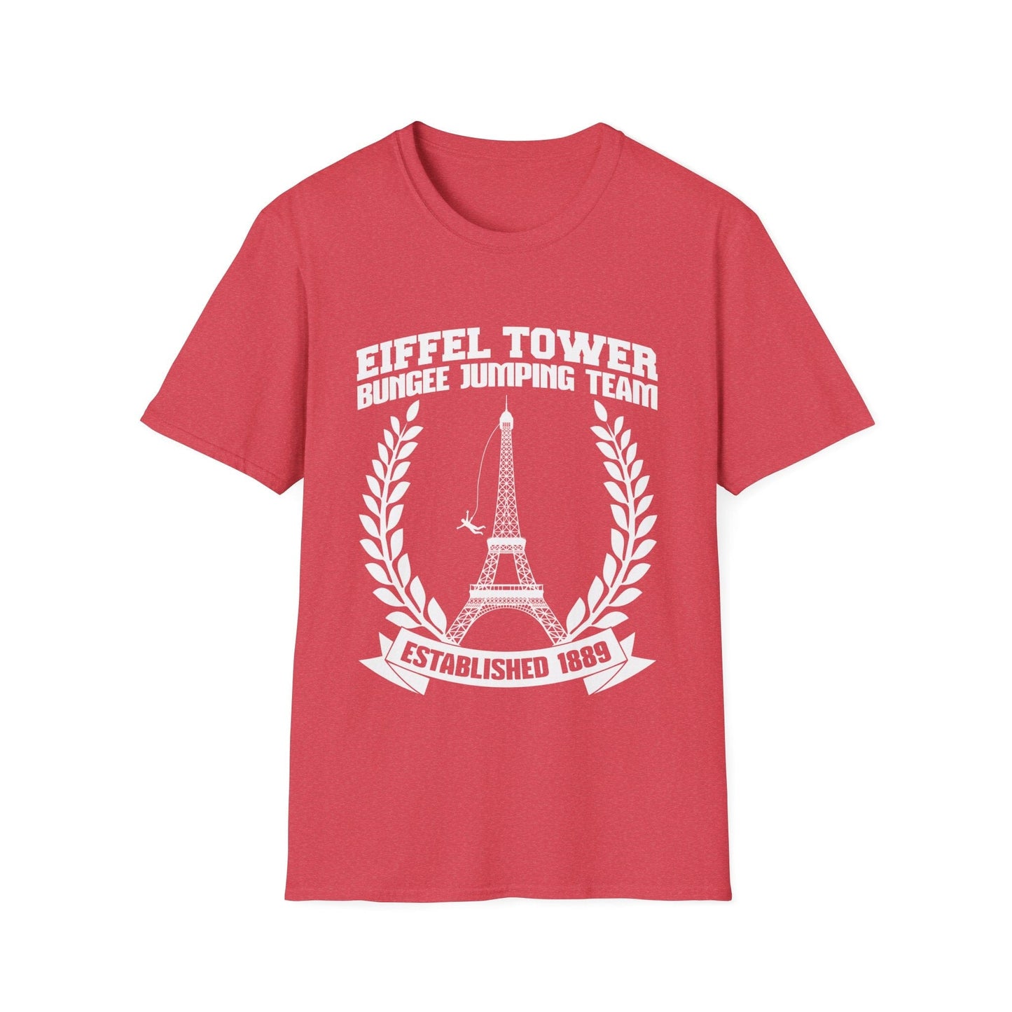 Eiffel Tower Bungee Jumping T-Shirt