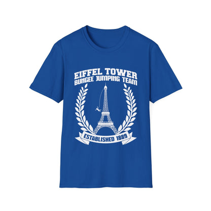 Eiffel Tower Bungee Jumping T-Shirt