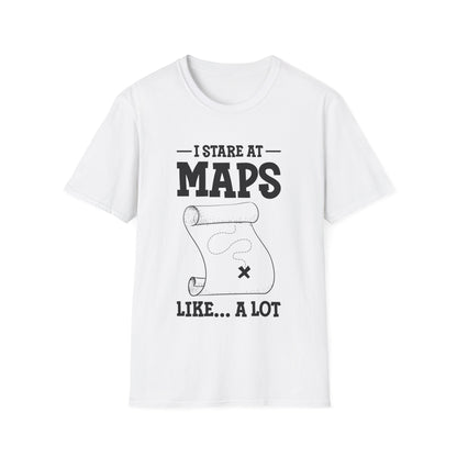 Stare at Maps T-Shirt