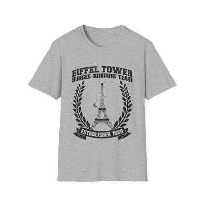 Eiffel Tower Bungee Jumping T-Shirt