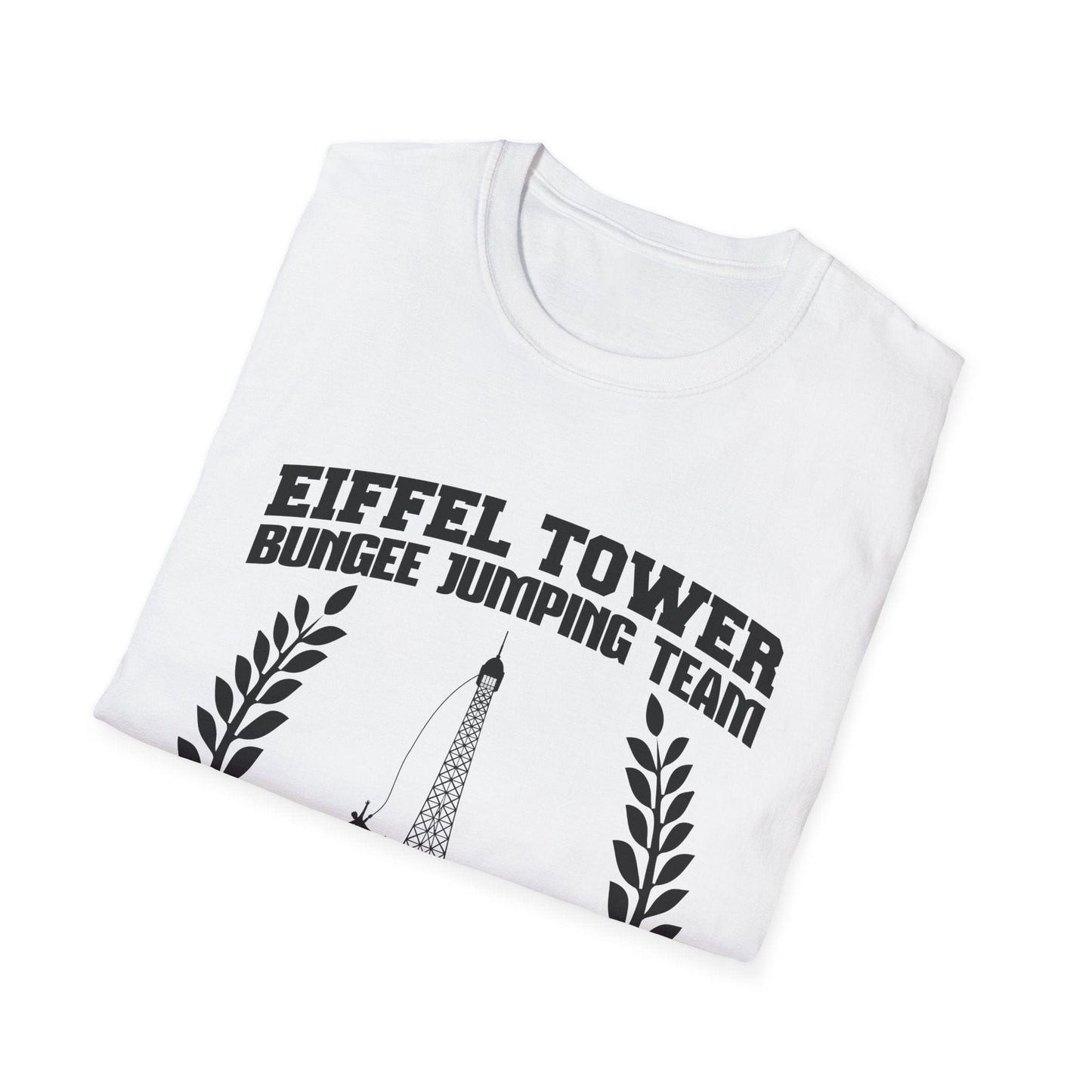 Eiffel Tower Bungee Jumping T-Shirt
