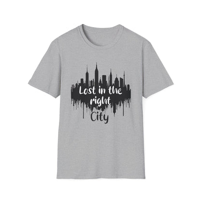 Lost In The Right City T-Shirt