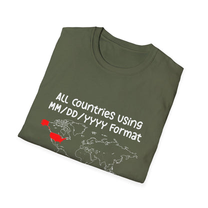 MMDDYY Format T-Shirt