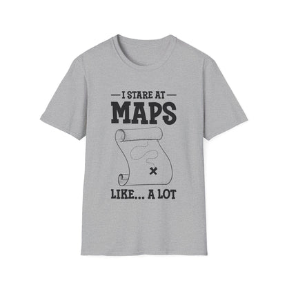 Stare at Maps T-Shirt
