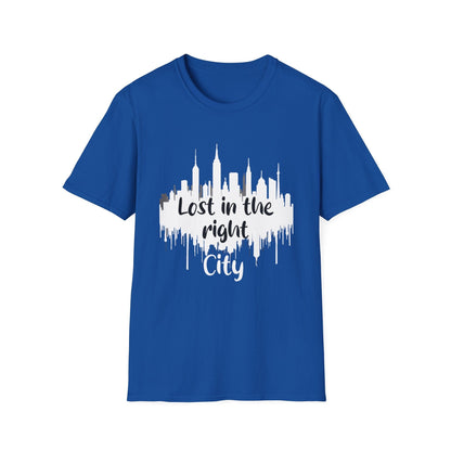 Lost In The Right City T-Shirt