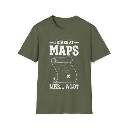 Stare at Maps T-Shirt