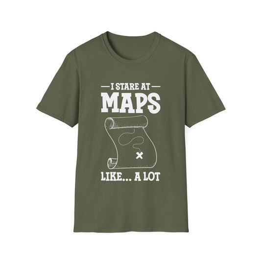 Stare at Maps T-Shirt
