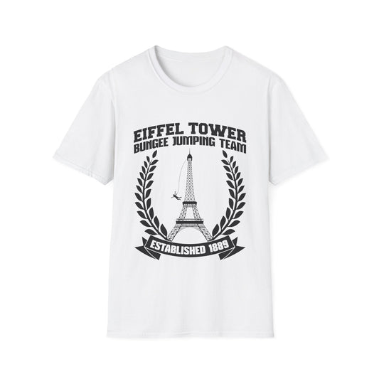 Eiffel Tower Bungee Jumping T-Shirt