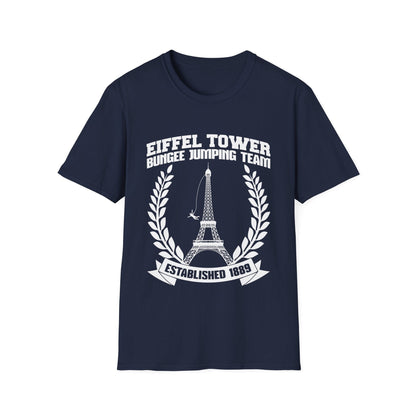 Eiffel Tower Bungee Jumping T-Shirt