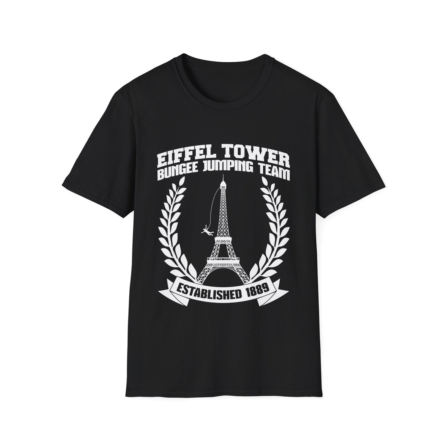 Eiffel Tower Bungee Jumping T-Shirt