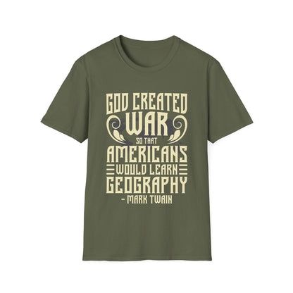 God Created War T-Shirt