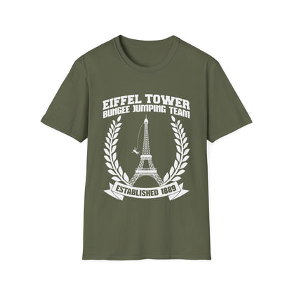 Eiffel Tower Bungee Jumping T-Shirt