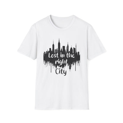 Lost In The Right City T-Shirt