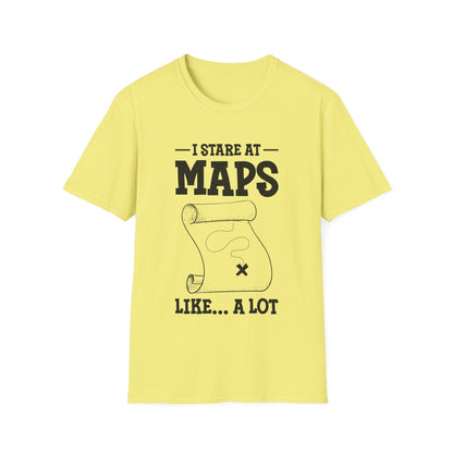Stare at Maps T-Shirt